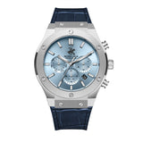 Beverly Hills Polo Club, Men's, Analog Watch, Blue Dial, with Leather Band, BH-BP3690X.307