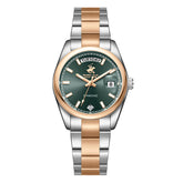 Beverly Hills Polo Club, Men's, Analog Watch, Green Dial, with Stainless Steel Band, BH-BP3709X.570