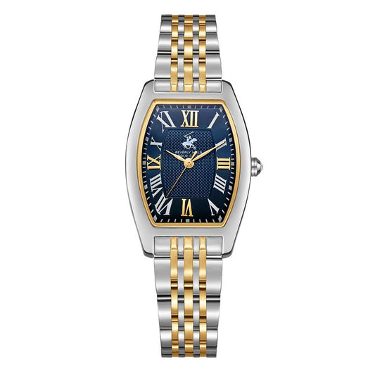 Beverly Hills Polo Club, Men's, Analog Watch, Blue Dial, with Stainless Steel Band, BH-BP3716X.590