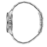 Beverly Hills Polo Club Men's Automatic Watch with Silver Dial and Silver Stainless Steel Band, BP3728X.330