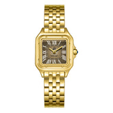 Beverly Hills Polo Club Women's Analog Watch with Gold Dial and Gold Stainless Steel Band, BP3755C.110