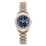 Beverly Hills Polo Club Women's Analog Watch, Dark Blue Dial With Two Tone Stainless Steel Band, BP3819X.590