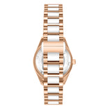 Beverly Hills Polo Club Women's Analog Watch, Mother Of Pearl Dial With Stainless Steel & Ceramic Band, BP3829X.420