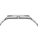 Beverly Hills Polo Club Men's Slim Analog Watch, Silver Dial With Silver Stainless Steel Band, BP3830X.330