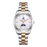 Beverly Hills Polo Club Women's Analog Watch, Mother Of Pearl Dial With Two Tone Stainless Steel Band, BP3833X.520
