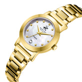 Beverly Hills Polo Club, Men's, Analog Watch, Gold Dial, with Stainless Steel Band, BH-BP3842X.120