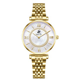 Beverly Hills Polo Club, Men's, Analog Watch, Gold Dial, with Stainless Steel Band, BH-BP3853X.120