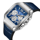Beverly Hills Polo Club, Men's, Analog Watch, Blue Dial, with Leather Band, BH-BP3854X.399