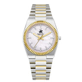 Beverly Hills Polo Club, Men's, Analog Watch, Silver Dial, with Stainless Steel Band, BH-BP3862X.220
