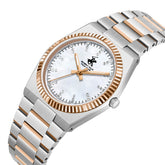 Beverly Hills Polo Club, Men's, Analog Watch, Silver Dial, with Stainless Steel Band, BH-BP3862X.520