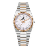 Beverly Hills Polo Club, Men's, Analog Watch, Silver Dial, with Stainless Steel Band, BH-BP3862X.520