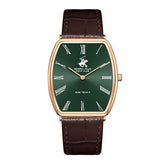 Beverly Hills Polo Club, Men's, Analog Watch, Green Dial, with Leather Band, BH-BP3863X.472
