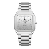 Beverly Hills Polo Club, Men's, Analog Watch, Silver Dial, with Stainless Steel Band, BH-BP3864X.330