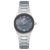 Beverly Hills Polo Club, Men's, Analog Watch, Black Dial, with Stainless Steel Band, BH-BP3866C.350