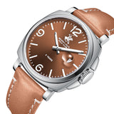 Beverly Hills Polo Club, Men's, Analog Watch, Brown Dial, with Leather Band, BH-BP3867X.364