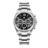 Beverly Hills Polo Club, Men's, Analog Watch, Black Dial, with Stainless Steel Band, BH-BP3874X.350