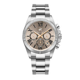 Beverly Hills Polo Club men analog watch, grey dial with stainless steel band, model BH-BP3874X.360, Bahrain