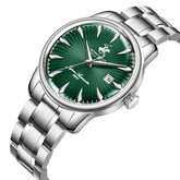 Beverly Hills Polo Club, Men's, Analog Watch, Green Dial, with Stainless Steel Band, BH-BP3880X.350