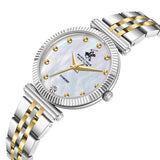 Beverly Hills Polo Club BH-BP3881X.220 mother-of-pearl dial watch with Stainless Steel strap