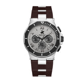 Beverly Hills Polo Club, Men's, Analog Watch, Brown Dial, with Silicone Band, BH-BP3887X.361