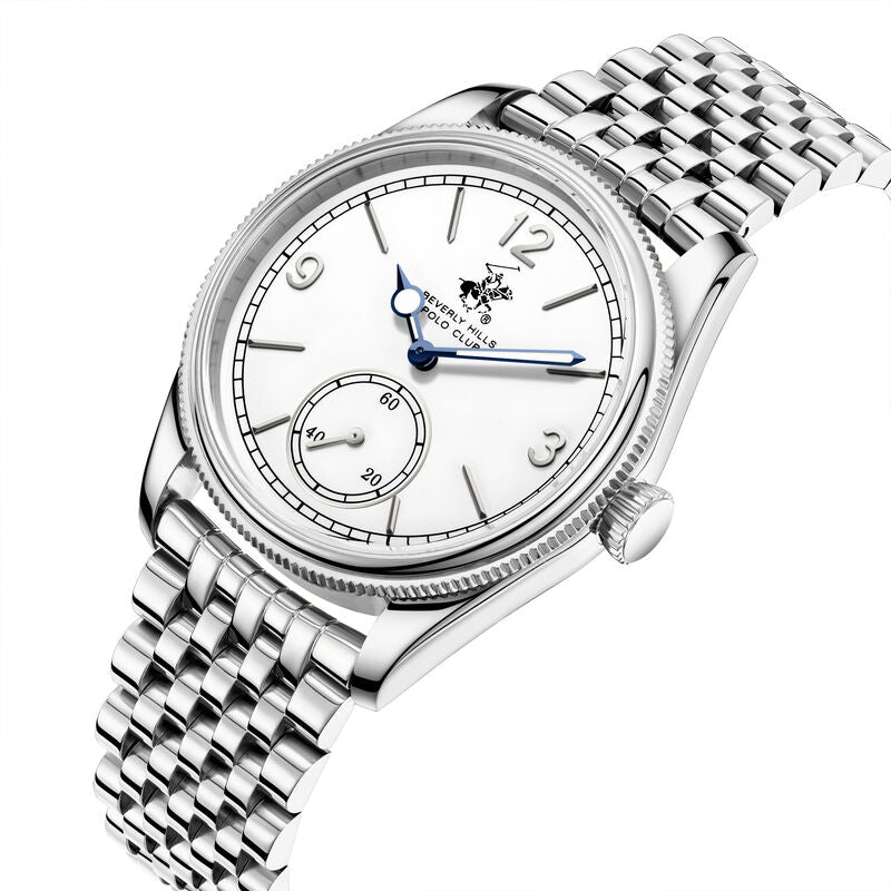Beverly Hills Polo Club BH-BP3890X.330 white dial watch with Stainless Steel strap