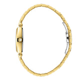 Beverly Hills Polo Club Women's Diamond Accent Analog Watch with White Mother of Pearl Dial and Gold Stainless Steel Band, BP3892C.120