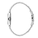 Beverly Hills Polo Club Women's Diamond Accent Analog Watch with L.R.Gold Dial and Silver and rose-gold-111 Stainless Steel Band, BP3892C.500