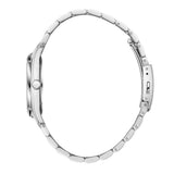 Beverly Hills Polo Club Men's Date Analog Watch with Gold Dial and Silver Stainless Steel Band, BP3896X.310