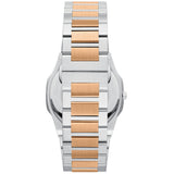 Beverly Hills Polo Club Men's Analog Watch with Dark Brown Dial and Silver and rose-gold-111 Stainless Steel Band, BP3897X.540