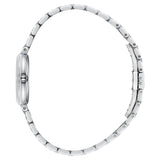 Beverly Hills Polo Club Women's Diamond Accent Analog Watch with Dark Blue Dial and Silver Stainless Steel Band, BP3903C.390