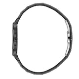 Beverly Hills Polo Club Men's Analog Watch with Gunmetal Black Dial and Gunmetal Stainless Steel Band, BP3906X.050