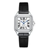 Beverly Hills Polo Club Women's Analog Watch Gift Set with White Dial and Black Leather Band, BP3908C.331