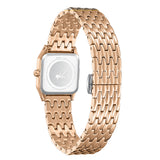 Beverly Hills Polo Club Women's Diamond Accent Analog Watch with White Dial and rose-gold-111 Stainless Steel Band, BP3916C.430