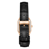 Beverly Hills Polo Club Women's Diamond Accent Analog Watch with White Mother of Pearl Dial and Black Beverly Hills Polo Club Band, BP3917C.421