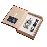 Beverly Hills Polo Club Men's Automatic Watch with Silver to Black Dial and Silver Stainless Steel Band, BP3921X.350
