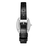 Beverly Hills Polo Club Women's Diamond Accent Analog Watch with Silver Dial and Black Beverly Hills Polo Club Band, BP3931C.331