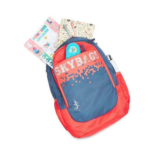 Skybags, Bff 2 Red 18.5" Backpack, BFF2RD