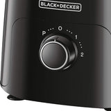 Black+Decker, 750W 34 Functions 5 In 1 Food Processor With Chopper, Blender, Grinder, Citrus Juicer & Dough Maker, Black FX775-B5