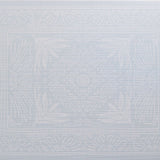 Milk It Baby Boho Blue And Beige Leaf 100% TPU Foam Non Toxic Reversible Play Mat, BOHOBLPM