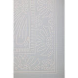 Milk It Baby Boho Blue And Beige Leaf 100% TPU Foam Non Toxic Reversible Play Mat, BOHOBLPM