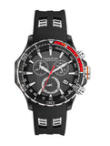 Quantum, Men's, Analog Watch, Black Dial, with Silicone Band, QU-HNG834.651