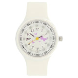 Zoop by Titan Kid's Watch Analog White Dial PU Strap, C4038PP02
