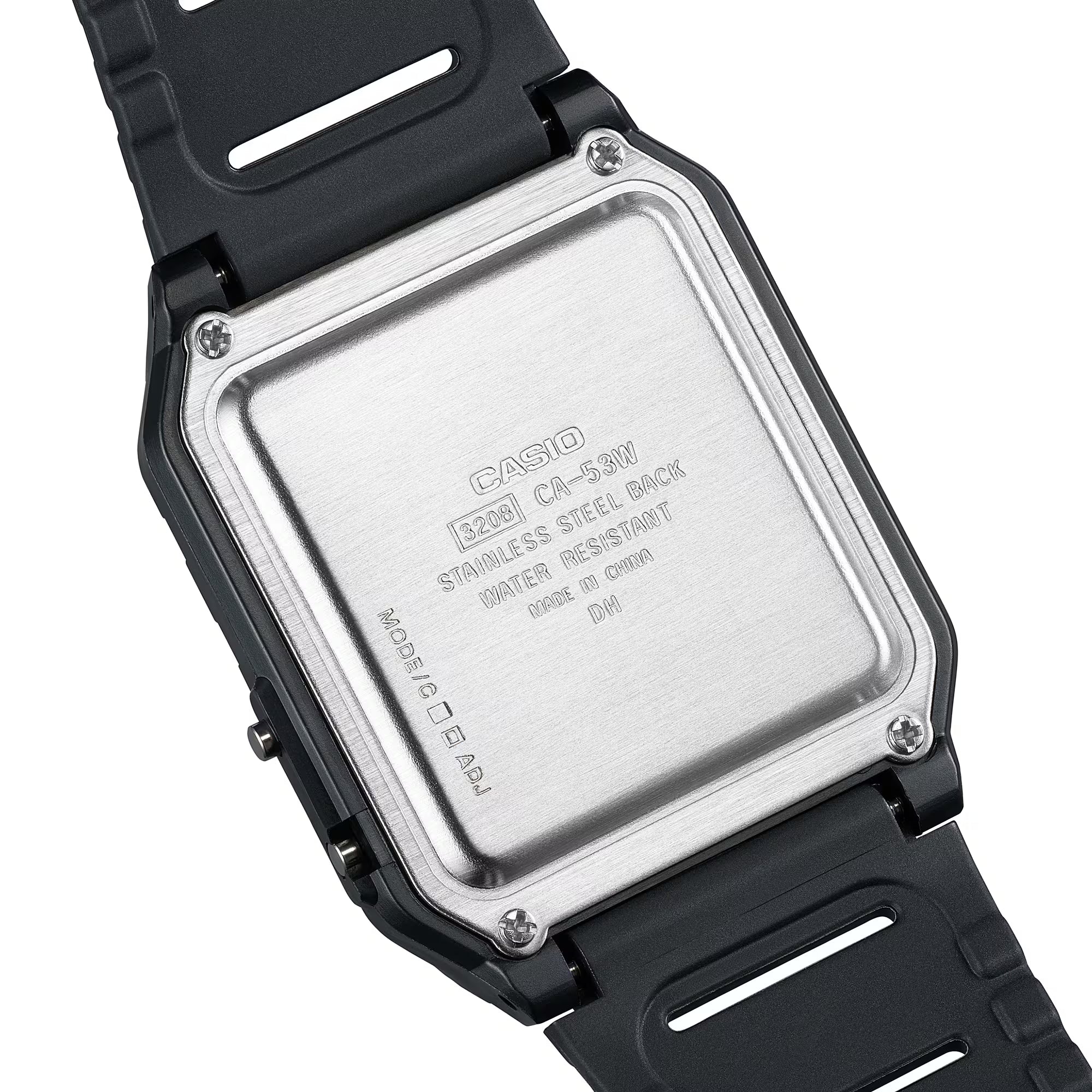 Casio Men's Watch Vintage Collection Digital, Black Dial Black Resin Strap, CA-53W-1ZD product image