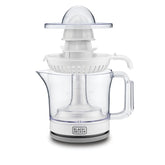 Black+Decker, Portable 600ML Citrus Juicer, Dual Cones, Auto-Reversing, Easy to Clean CJ675