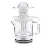 Black+Decker, Portable 600ML Citrus Juicer, Dual Cones, Auto-Reversing, Easy to Clean CJ675