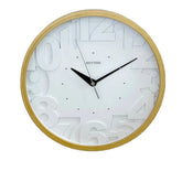 Rhythm Value Added Wooden Wall Clock | Silent Silky Move | Wood, CMG102NR07 Rhythm Wall Clock CMG102NR07