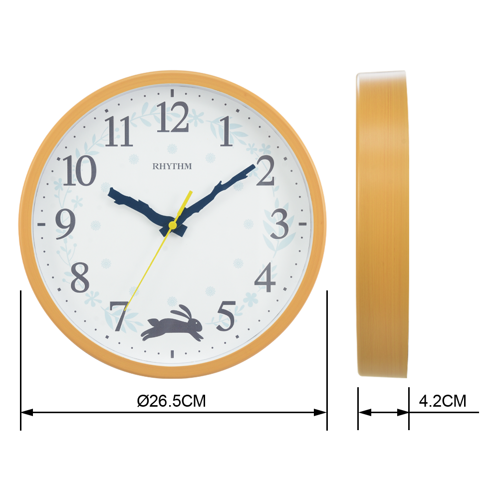 Rhythm, Unisex, Analog Watch, RH-CMG611NR07