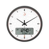 Alfajr Clock AL-CR-23WHITE black dial clock