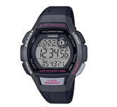 Casio, Women's Watch Sport Collection Digital, Copper Dial Black Resin Band, LWS-2000H-1AVDF