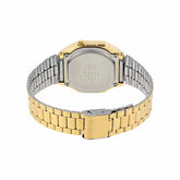 Casio, Unisex Watch Vintage Collection Digital, Mix Dial Gold Stainless Band, A168WEGC-3DF